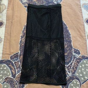 SIZE M divided h&m black skirt